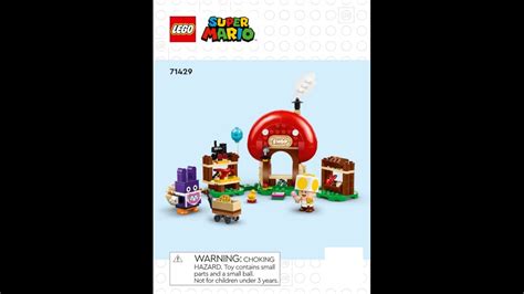 Lego Instructions Super Mario Nabbit At Toad S Shop