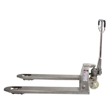 China Manufacturer 2 Ton Stainless Steel Manual Jack Transpallet