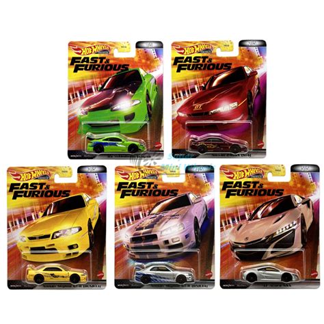 Hot Wheels Premium Velozes E Furiosos Nissan Skyline Acura Mitsubishi Eclipse Shopee Brasil