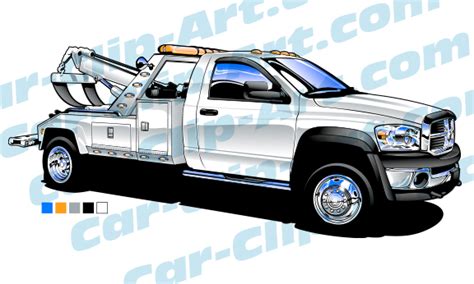 Big Rig Tow Truck Vector Clip Art Need It I Have It Hot Rod Kristina