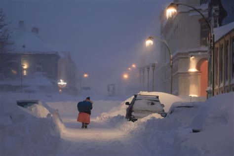 Eisiges Wetter In Skandinavien Rekordtieftemperaturen In Schweden