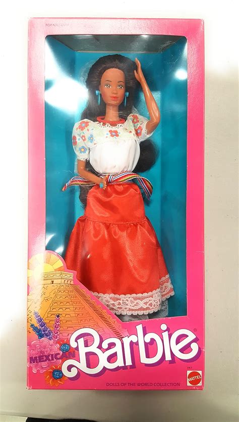 Amazon.com: Dolls of the World Mexican Barbie Doll 1988