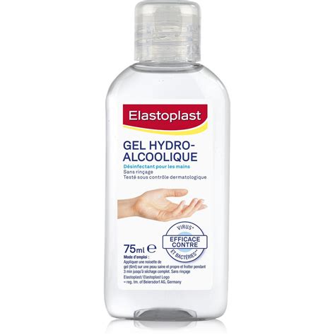 Gel Hydroalcoolique Désinfectant Pour Les Mains ELASTOPLAST le flacon