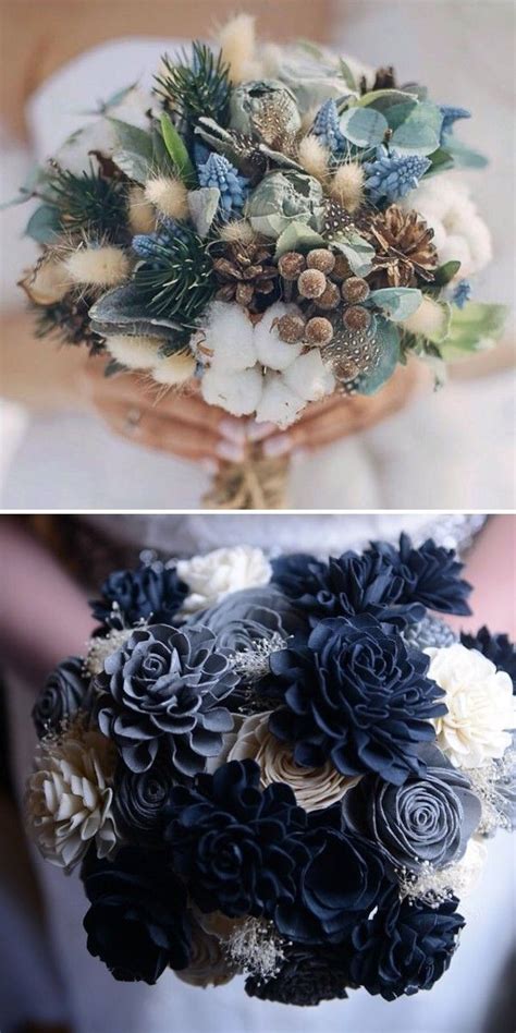 20 Gorgeous Wedding Bouquets Ideas for Winter Seasonal Options to Fill ...