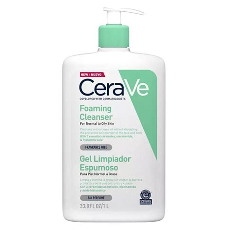 Cerave Gel Limpiador Ml Limpieza Suave Para Piel Normal A Grasa