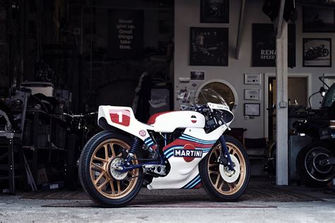 Martini Racing Cafe Racer Bike