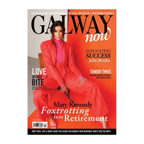 Magazine Cover Design Galwaynow Magazine On Behance