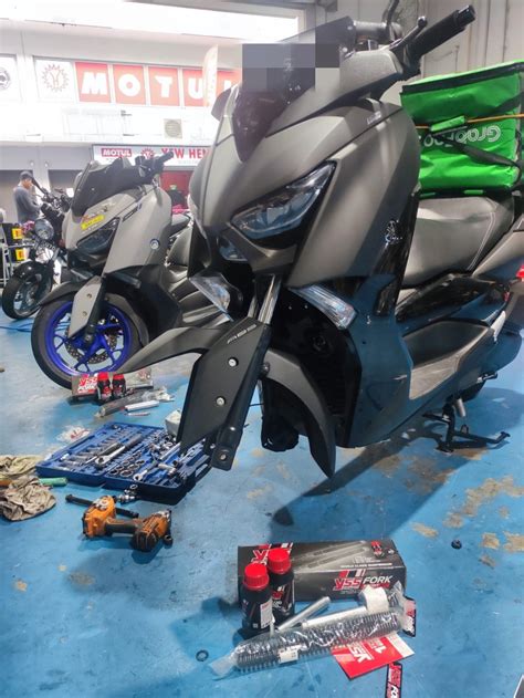 Xmax YSS Fork Kit Lowered Motorcycles Motorcycle Accessories On Carousell