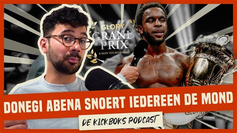 Glory Light Heavyweight Grand Prix Recap Show Donegi Abena