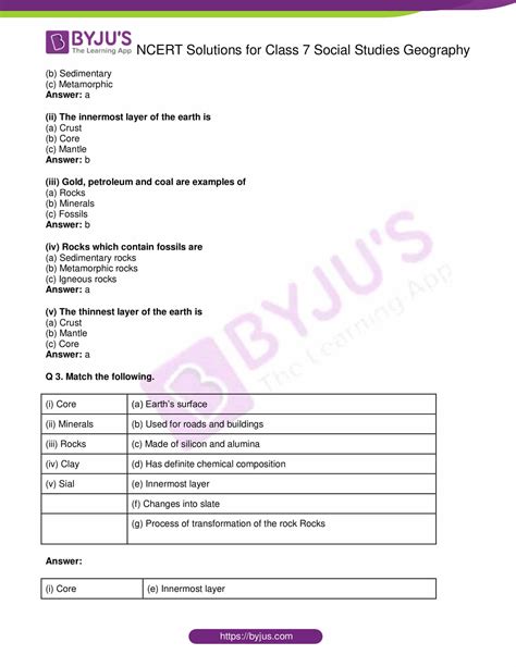 Ncert Solutions For Class Geography Social Science Chapter Inside