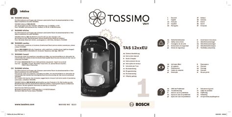 Cafetiere Tassimo Mode Emploi