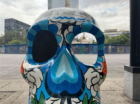 chilango Mexicráneos invaden Paseo de la Reforma así se ve la expo