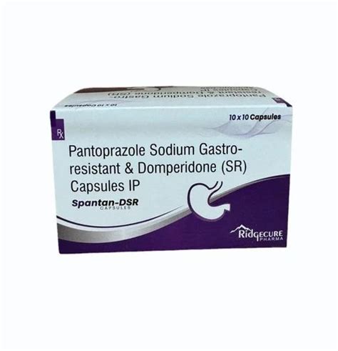 Pantoprazole 40mg Domperidone Ip 30mg Sr As Sustained Release Pellets At Rs 1100 Box Pan