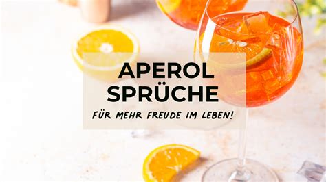 10 Aperol Sprüche für mehr Freude im Leben jetzt versenden