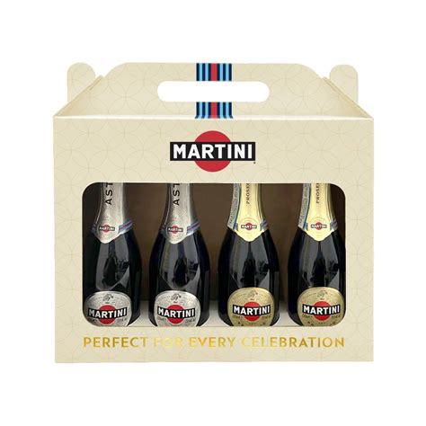 Mini Martini Asti Prosecco Gift Pack X Ml Winewarehouse