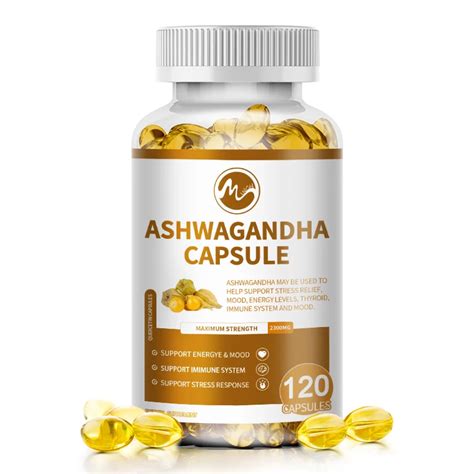 Minch 2300mg Ashwagandha Extract Capsule Energy Endurance Supplements