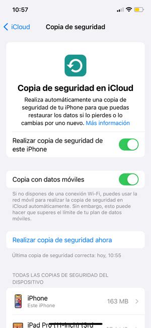 Copia De Seguridad Del Tel Fono Apple Iphone Pro Max Ios