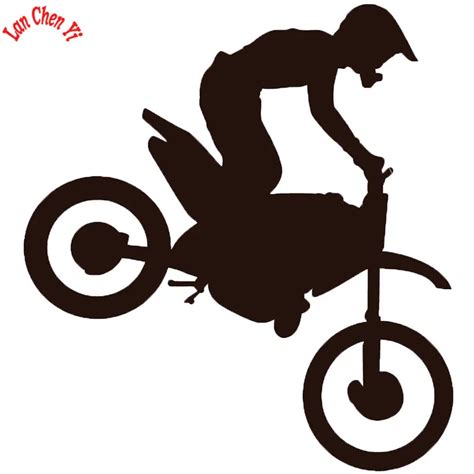 JD027 Motorcycle Decorative Stickers Car Window Decals-in Wall Stickers ...