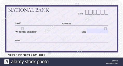 Free Blank Cheque Template Uk - Free Templates Printable