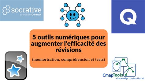 Outils Num Riques Pour Augmenter L Efficacit Des R Visions