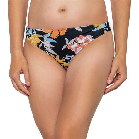 Roxy Printed Beach Classics Bikini Bottoms For Women Save 78