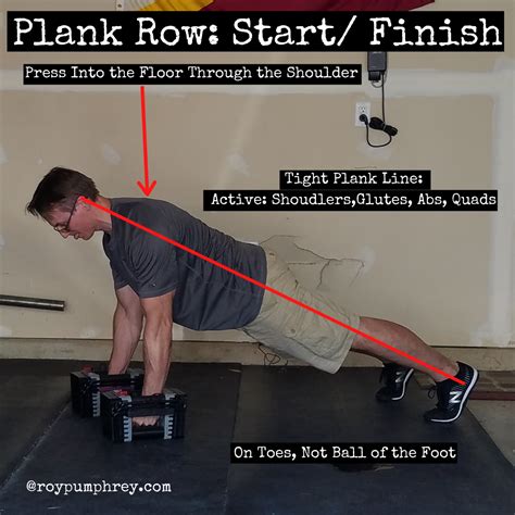 Plank Rows, Integrate the Lats to Build a Functional Trunk