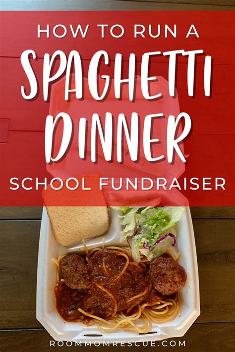 Spaghetti Dinner Fundraiser: How to Run this School Fundraiser