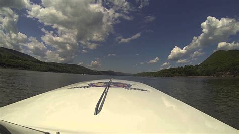 Tko Cruising Up The Hudson River 40 Sutphen Race Boat Youtube