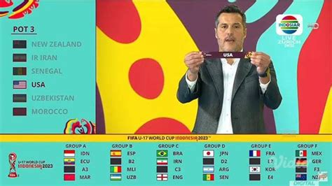 Hasil Drawing Piala Dunia U Indonesia Hindari Grup Neraka