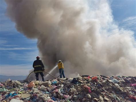 Pc Controla Incendio Del Basurero De Iguala