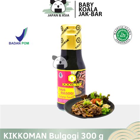 Jual Kikkoman Bulgogi Sauce G Halal Shopee Indonesia