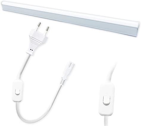 Barra Led Sottopensile Cucina Lampada Con Interruttore E Presa