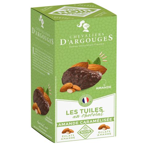 Tuiles Chocolat Clats D Amandes Chocolats Artisanaux