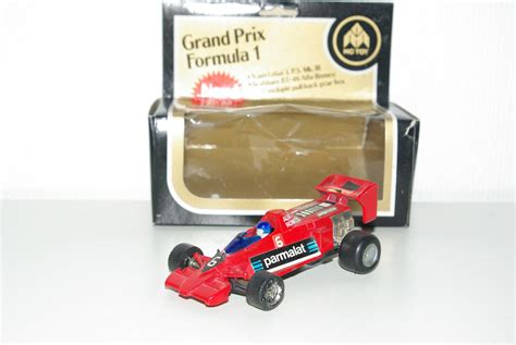 MC TOY FORMULA 1 RACING CAR BRABHAM BT 46 ALFA ROMEO PARMALAT MINT