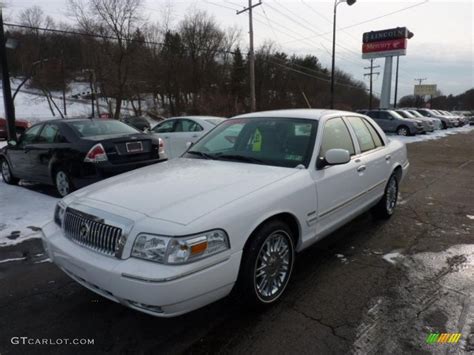 Vibrant White Mercury Grand Marquis Ls Ultimate Edition