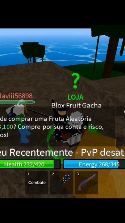 Consegui Minha Primeira Fruta Bloxfruits Roblox Youtube