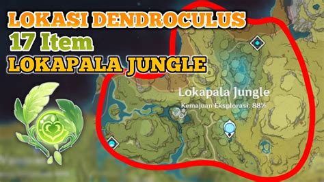 Lokasi Dendroculus Sumeru Lokapala Jungle Genshin Impact Youtube