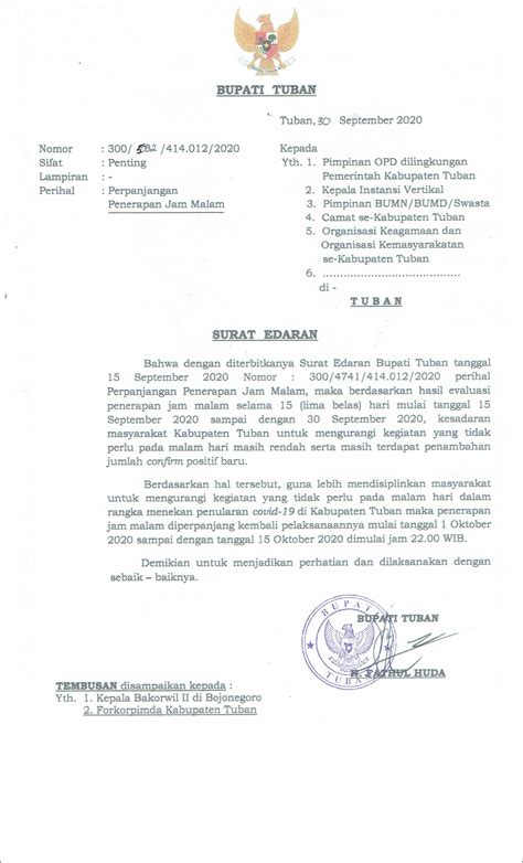 Contoh Surat Penetapan Jam Kerja Surat Lamaran Kerja Desain Contoh