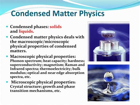 Ppt High Performance Computing On Condensed Matter Physics Powerpoint