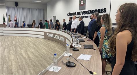 C Mara Realiza Solenidade De Posse Da Legislatura De Vere