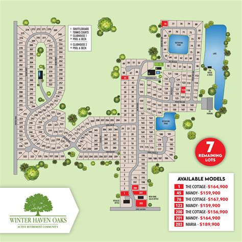 Winter Haven Oaks Map | CRF Communities | New & Affordable Florida ...