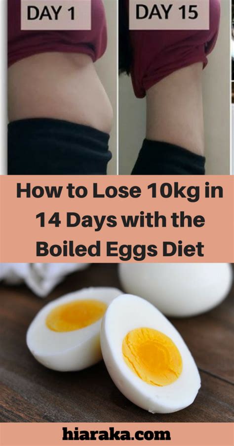 How To Lose 10kg In 14 Days With The Boiled Eggs Diet