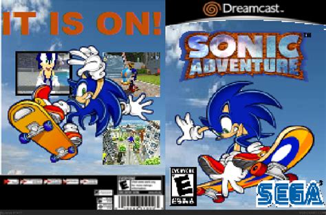 Sonic Adventure Dreamcast Box Art Cover by Jacob