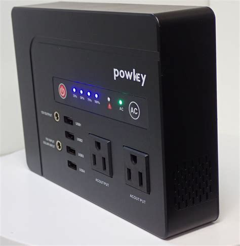 Powkey Hp200 Portable Power Bank 200 Watt Ac 4 Usb Outlets Wcase 146wh