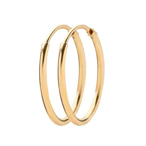 Creoler 14K Guld Dirks Jewellery Dirks Jewellery