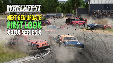 Wreckfest Next Gen Update First Look Xbox Series X YouTube