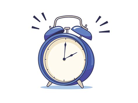 Ringing Alarm Clock Clipart