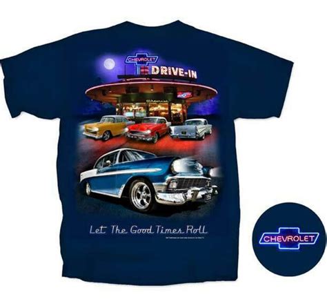 Chevy Chevrolet Cruise In Show Off Toys Vintage Muscle Cars T Shirt