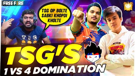 Tsg Legend Tsg Vihaan Tsg Ritik 1v4 Clutch Two Side Gamers Highlights Rocky And Rdx