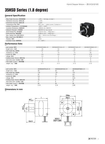 Dc Motor Brushed 63zyt Series 3x Motion Technologies Co Ltd Pdf Catalogs Technical